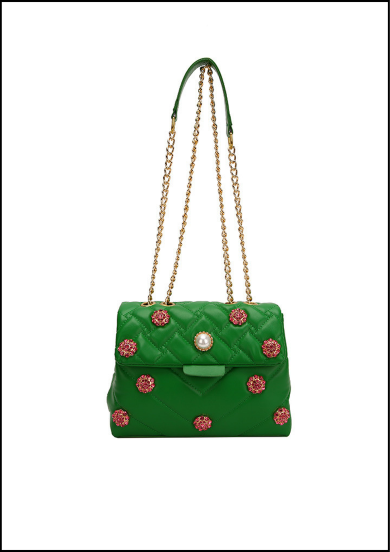 The London Rani Sling, Women's Medium Summer PU Leather Flower Classic Style Square Zipper Shoulder Bag from Papadoró India is a delightful fusion of functionality and elegance. Crafted with high-quality PU leather, this bag promises durability and a luxurious feel. The medium size offers ample space to carry your essentials, while the square shape adds a modern touch to its classic design. The intricate flower detailing on the bag lends it a charming and feminine appeal, making it a perfect accessory for both casual outings and semi-formal occasions. The soft and smooth texture of the PU leather provides a comfortable carrying experience, while the sturdy construction ensures long-term use. The zipper closure guarantees the safety of your belongings, allowing you to carry your essentials with peace of mind.